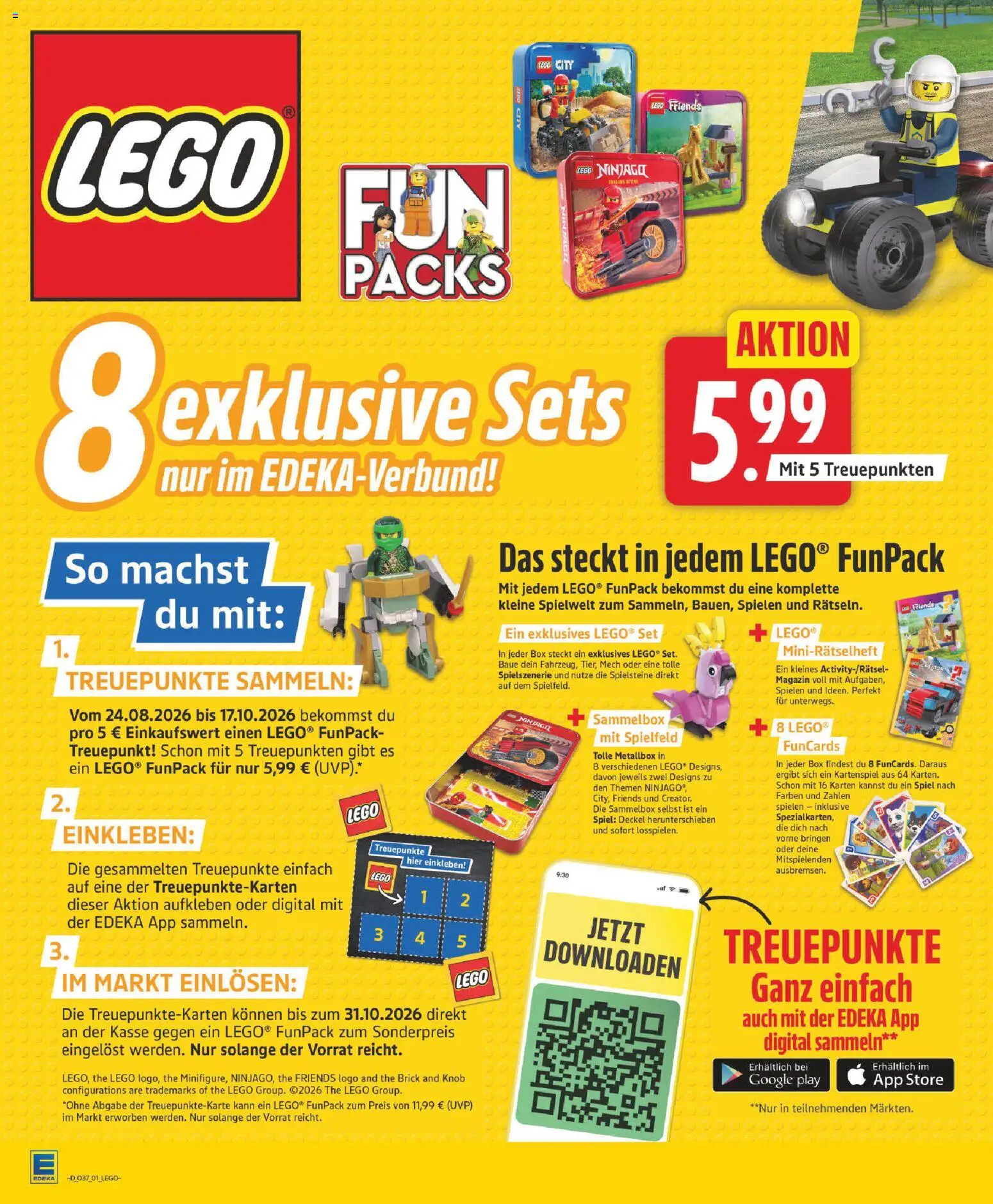 Vorschau von dem Prospekt des Geschäftes Edeka, gültig ab dem 07.09.2026 - Spiel, Box, Magazin