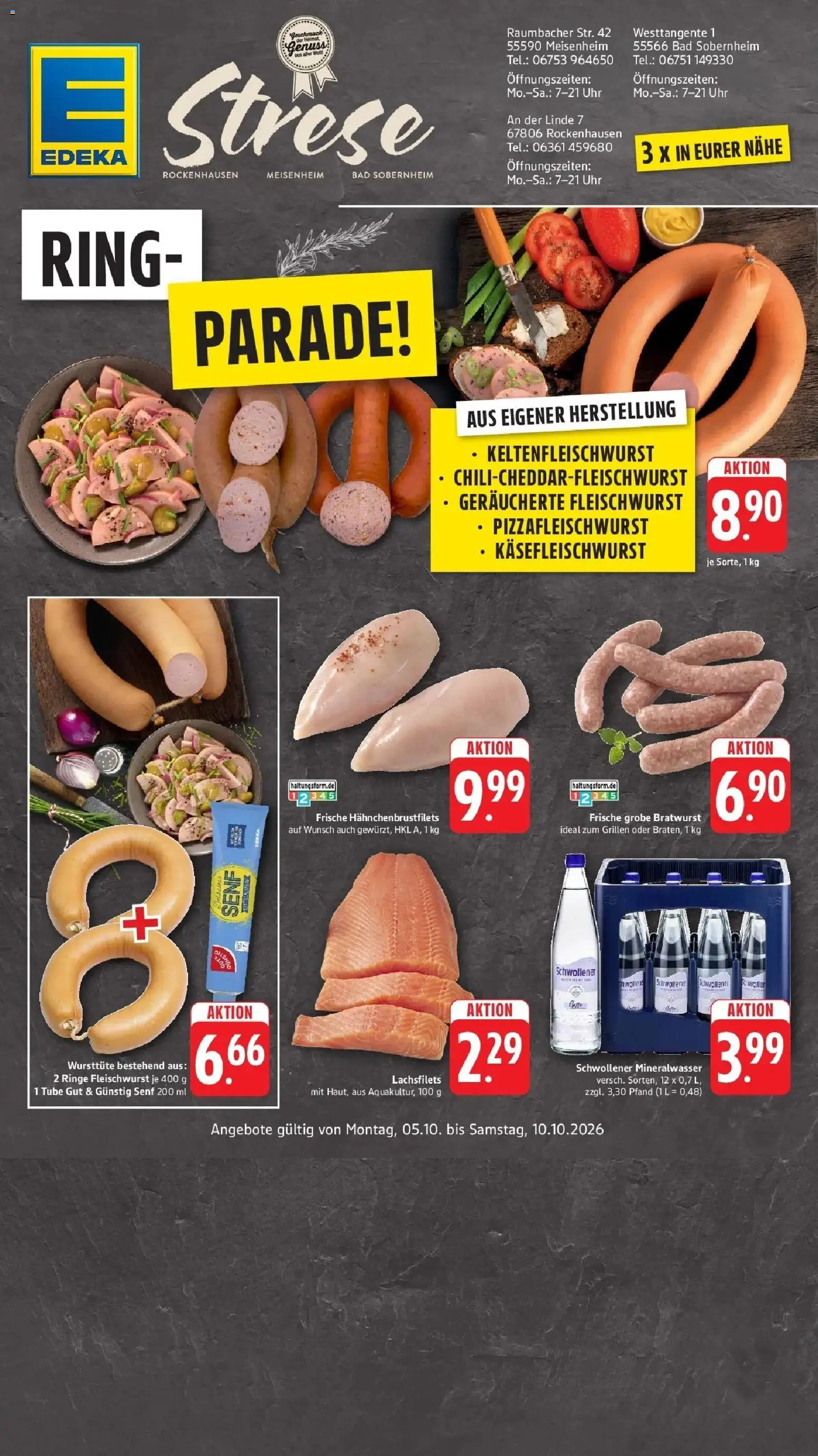 Vorschau von dem Prospekt des Geschäftes Edeka, gültig ab dem 05.10.2026