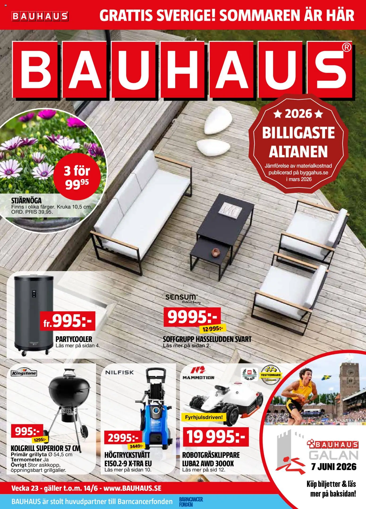 Förhandsgranska reklamblad Aktuella reklamblad Bauhaus från butik Bauhaus gäller från 01/06/2026