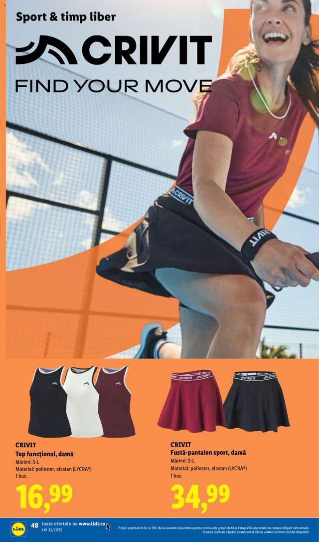 Noul catalog Lidl de la 10.08.