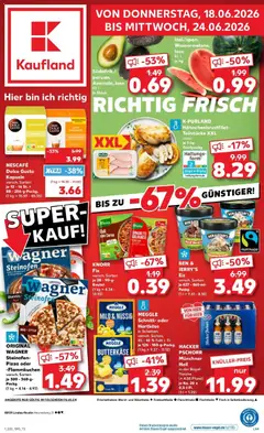 Vorschau von dem Prospekt des Geschäftes Kaufland, gültig ab dem 18.06.2026