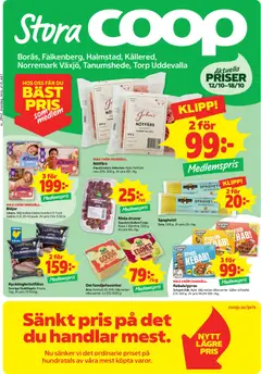 Förhandsgranska reklamblad Stora Coop erbjudanden från butik Stora Coop gäller från 12/10/2026