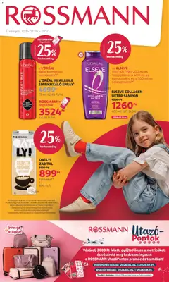 Rossmann - Rossmann akciós újság megtekintése, amely érvényes 2026.07.20.-től