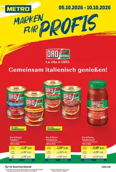 Vorschau von dem Prospekt des Geschäftes Metro, gültig ab dem 05.10.2026