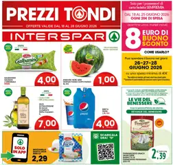 Anteprima dell'opuscolo Interspar volantino dal negozio Interspar valido da 18/06/2026