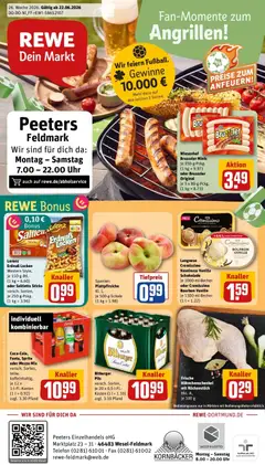 Vorschau von dem Prospekt des Geschäftes Rewe, gültig ab dem 21.06.2026