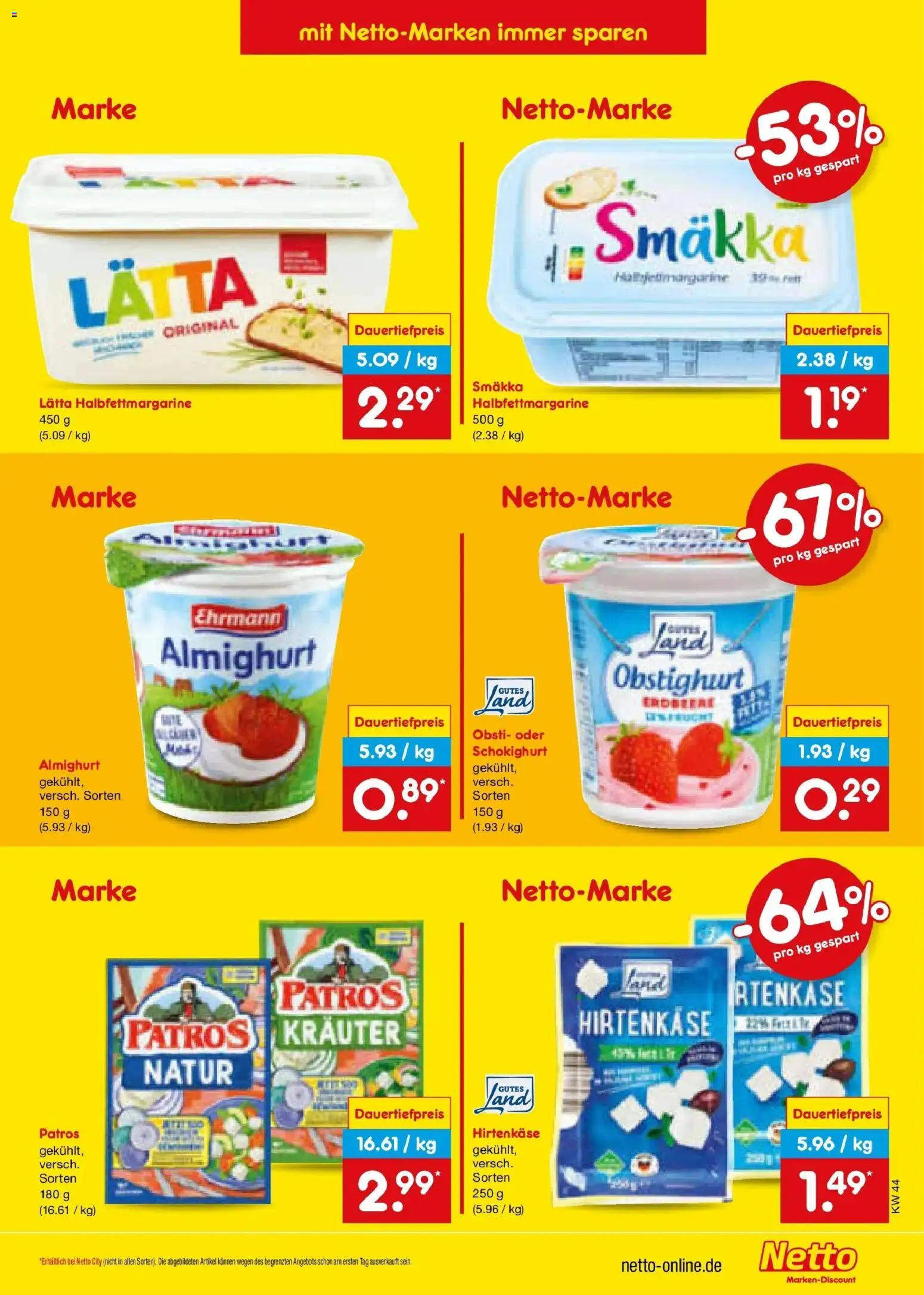 Vorschau von dem Prospekt des Geschäftes Netto Marken-Discount, gültig ab dem 26.10.2026