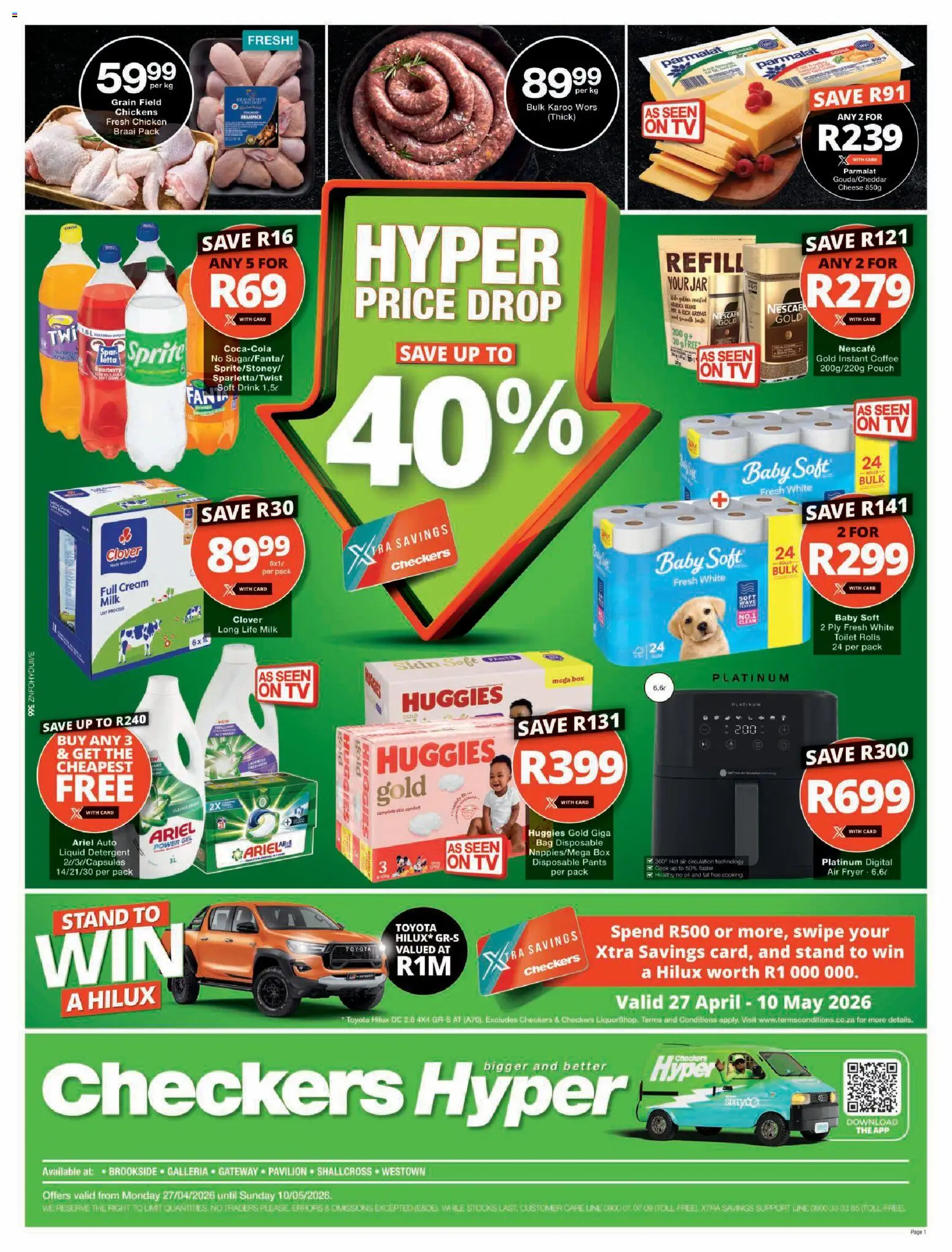Preview of Checkers flyer valid from 27/04/2026