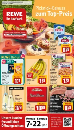 Vorschau von dem Prospekt des Geschäftes Rewe, gültig ab dem 10.08.2026
