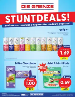 Voorbeeld van Die Grenze folder van winkel Die Grenze geldig vanaf 03-08-2026