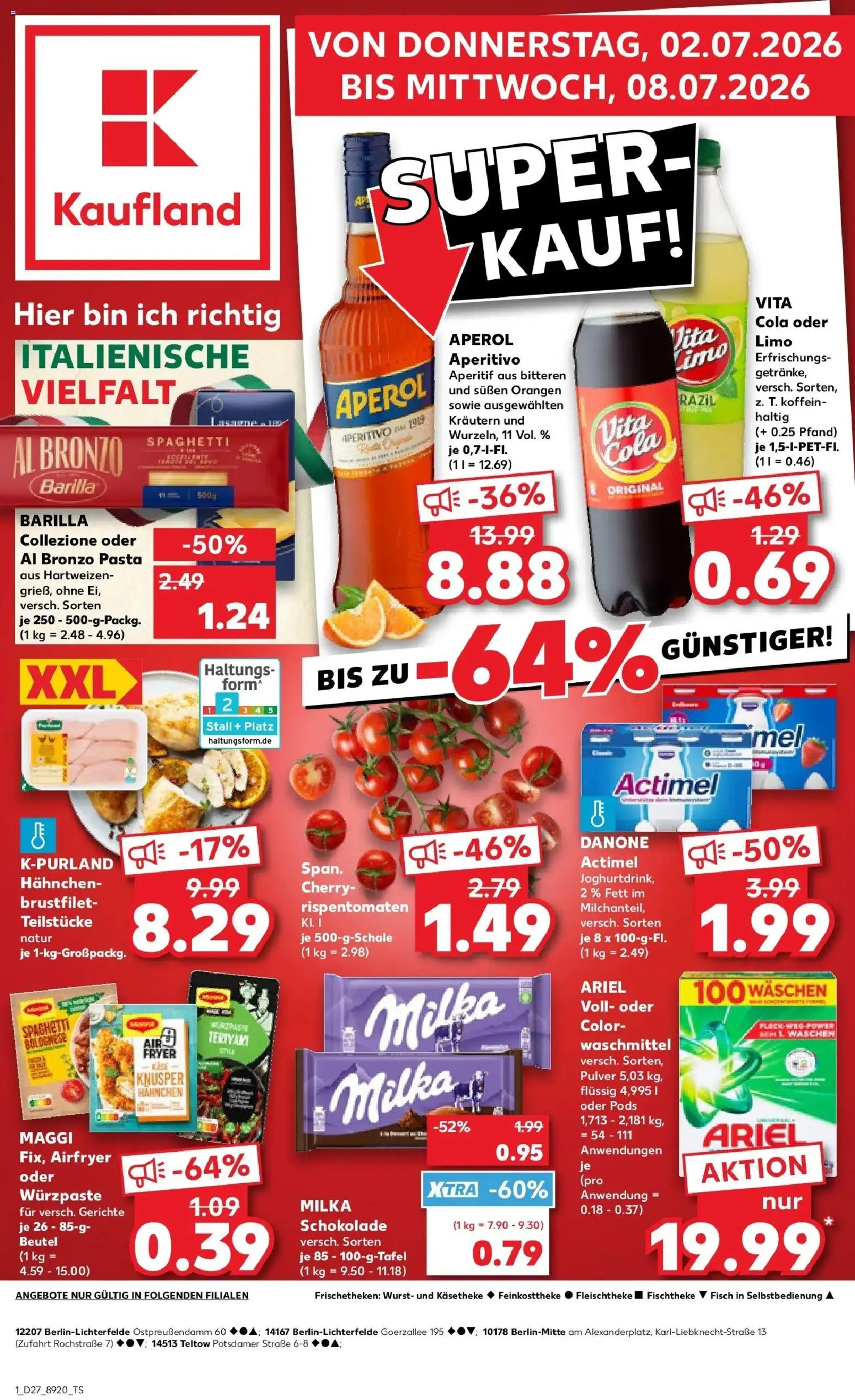 Vorschau von dem Prospekt des Geschäftes Kaufland, gültig ab dem 02.07.2026
