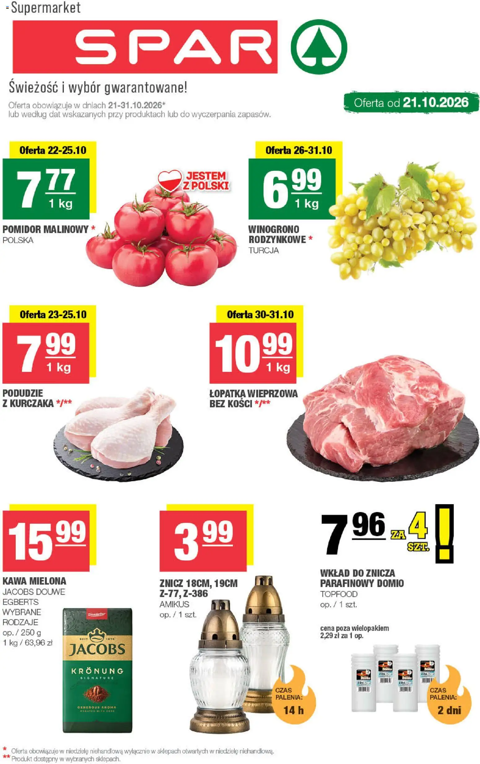 Pogląd gazetki "Spar gazetka" ze sklepu Spar ważnej od 21.10.2026