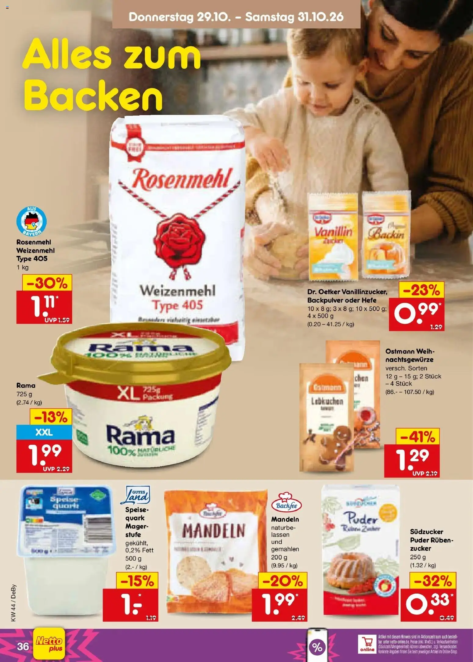 Vorschau von dem Prospekt des Geschäftes Netto Marken-Discount, gültig ab dem 26.10.2026