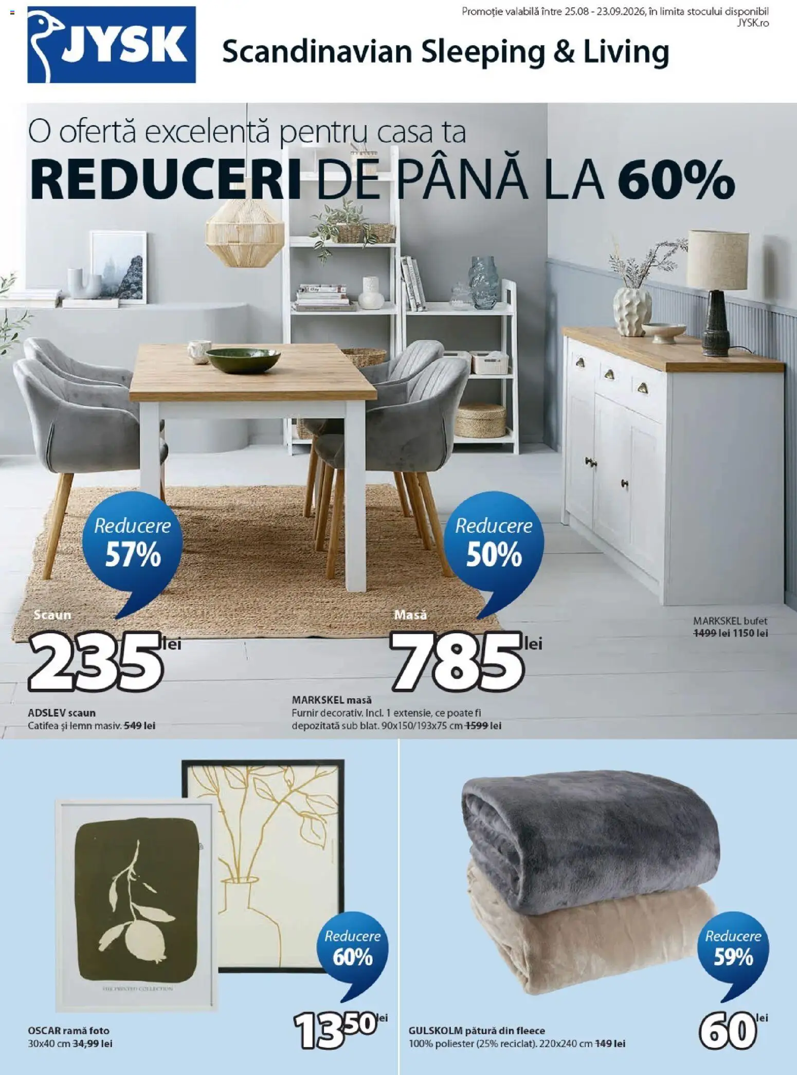 Previzualizarea de cataloage: JYSK JYSK Catalog valabil de la 25.08.2026