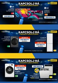 Euronics - Euronics akciós újság megtekintése, amely érvényes 2026.05.14.-től