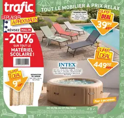 Prévisualisation de Trafic Publicité du magasin Trafic formulaire valide 03/06/2026