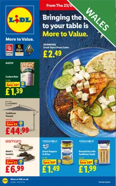 Preview of Lidl Weekly offers Lidl Wales valid from 23/07/2026