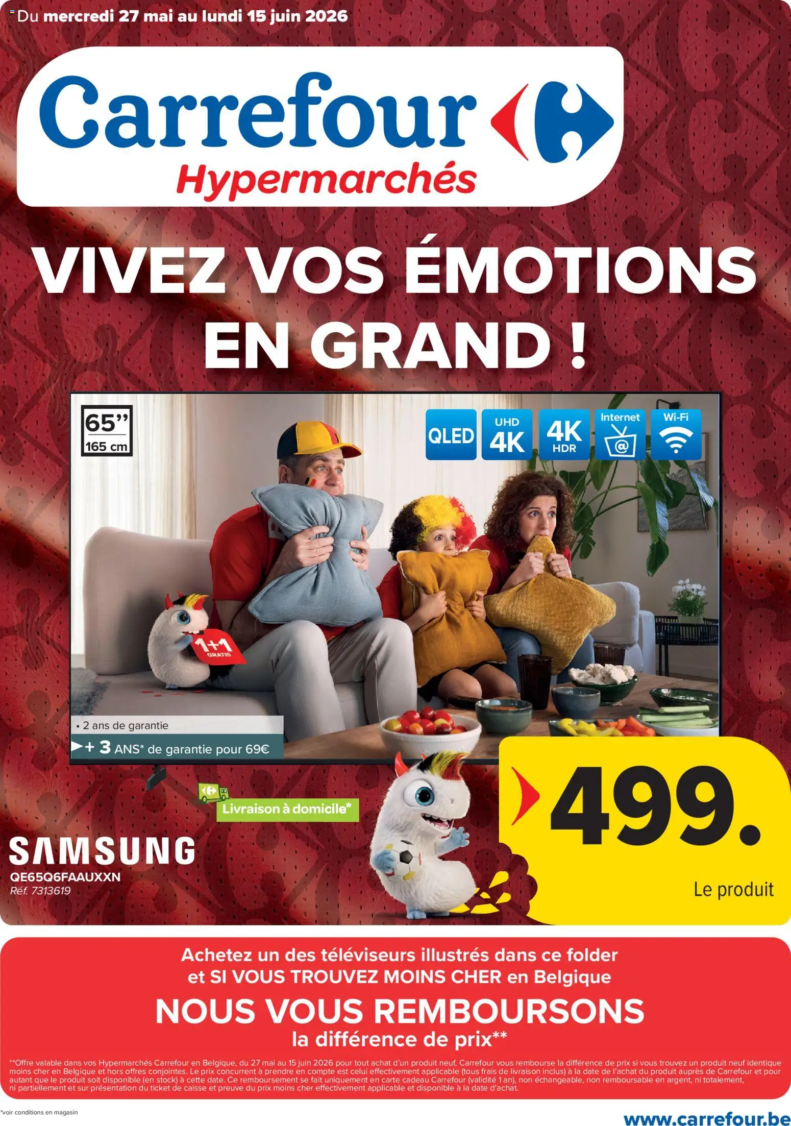 Voorbeeld van Carrefour Publicité van winkel Carrefour geldig vanaf 27/05/2026