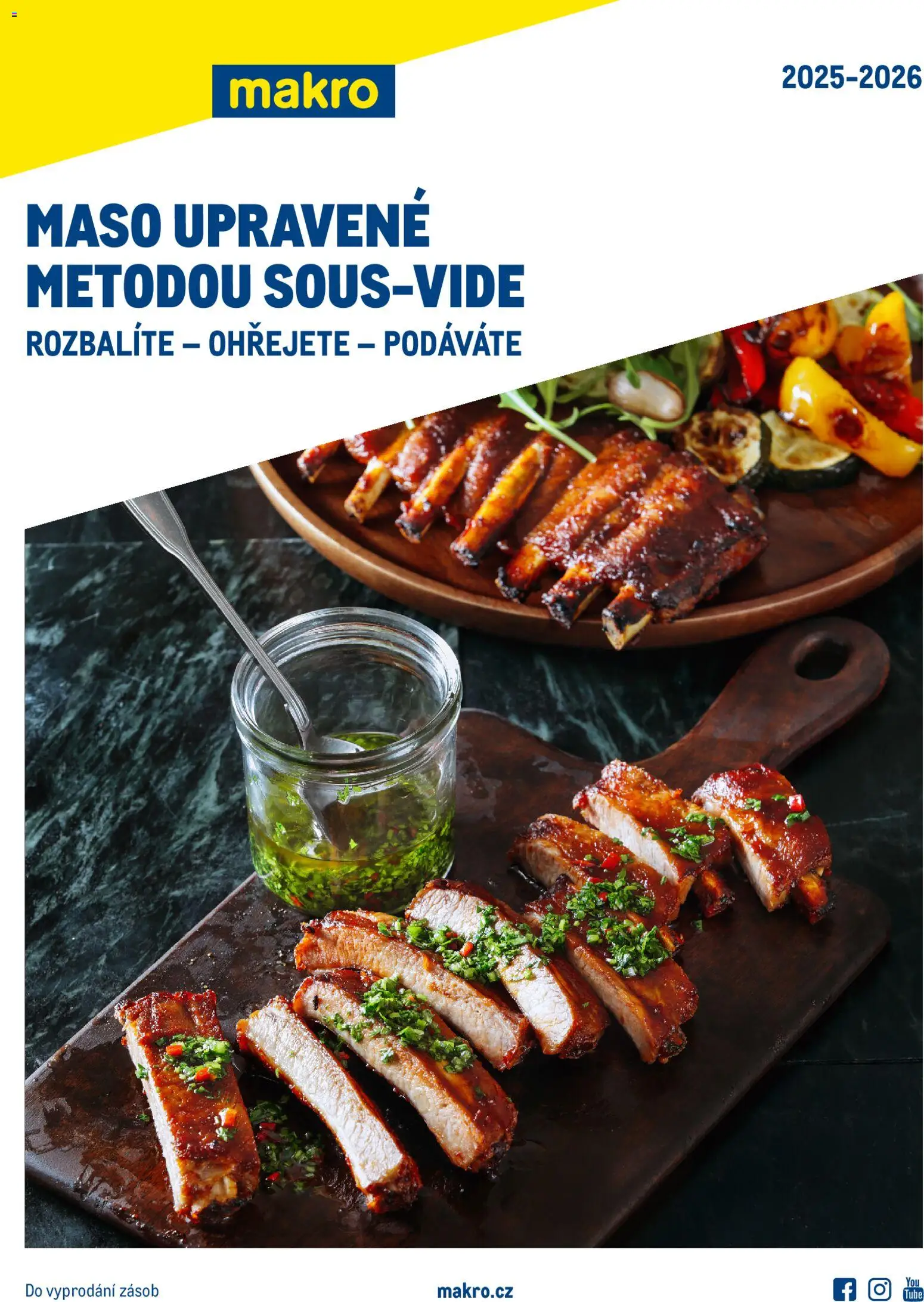 Náhled nabídky: Makro Leták - Maso upravené metodou sous-vide platný od 01.11.2025 - Maso