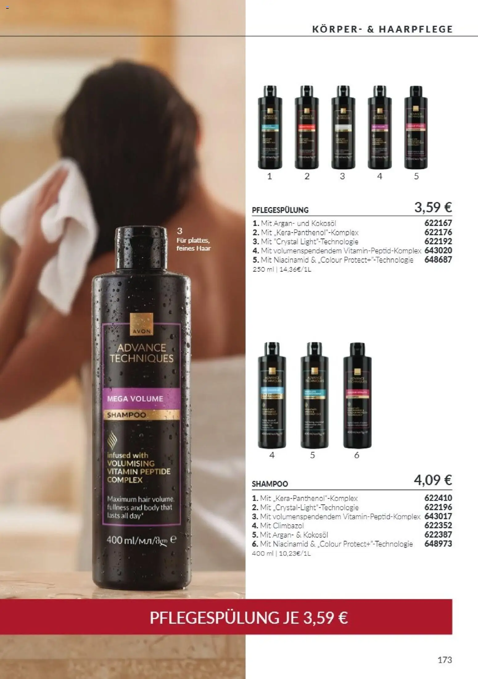 Vorschau von dem Prospekt des Geschäftes Avon, gültig ab dem 01.10.2026 - Shampoo