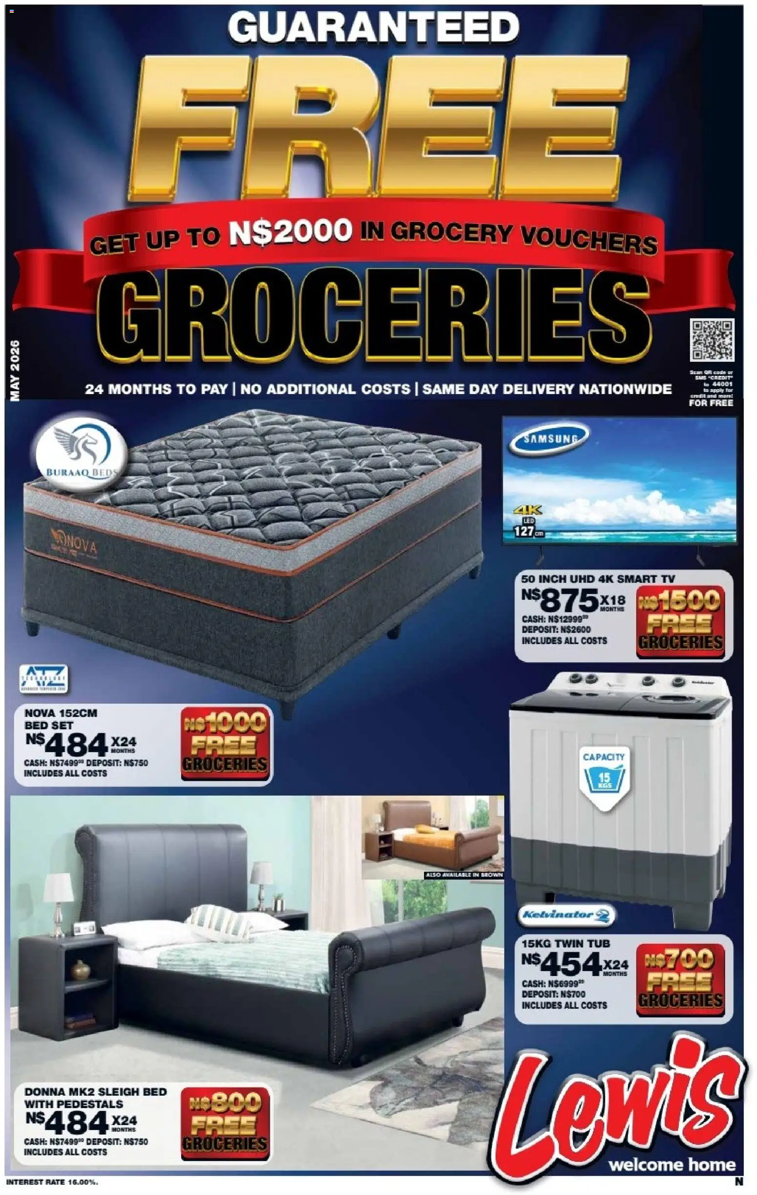 Preview of Lewis Stores flyer valid from 11/05/2026