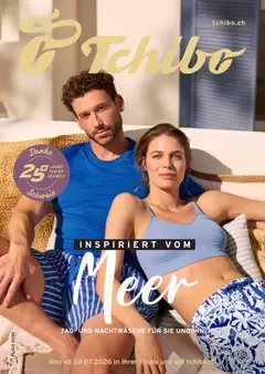 Vorschau des Merkblatts Tchibo aktionen Inspiriert vom Meer vom Shop Tchibo gültig von 28.07.2026 bis 
