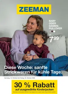 Vorschau von dem Prospekt des Geschäftes Zeeman, gültig ab dem 10.10.2026