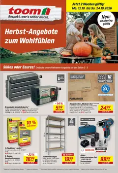 Vorschau von dem Prospekt des Geschäftes Toom Baumarkt, gültig ab dem 12.10.2026
