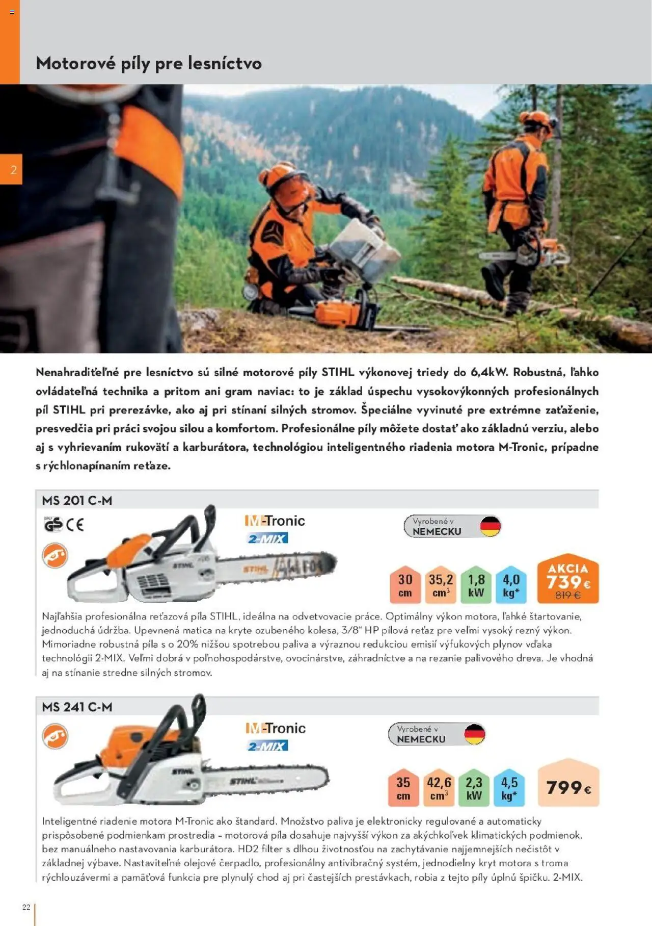 Náhľad STIHL letáku platného od 29.09.2025 - Píla, Motorová píla