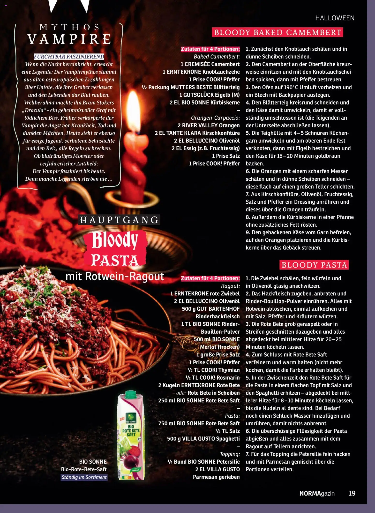 Vorschau von dem Prospekt des Geschäftes Norma, gültig ab dem 01.09.2026 - Kuchen, Wasser, Käse, Pasta, Nudeln, Hackfleisch, Salz, Essig