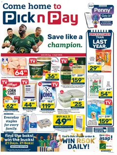 Preview of Pick n Pay flyer valid from 25/08/2026