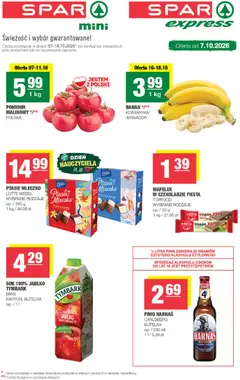Pogląd gazetki "Spar gazetka - Mini" ze sklepu Spar ważnej od 07.10.2026