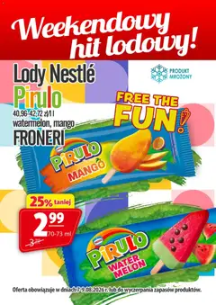Pogląd gazetki "Prim Market promocja - Lody Pirulo" ze sklepu Prim Market ważnej od 07.08.2026