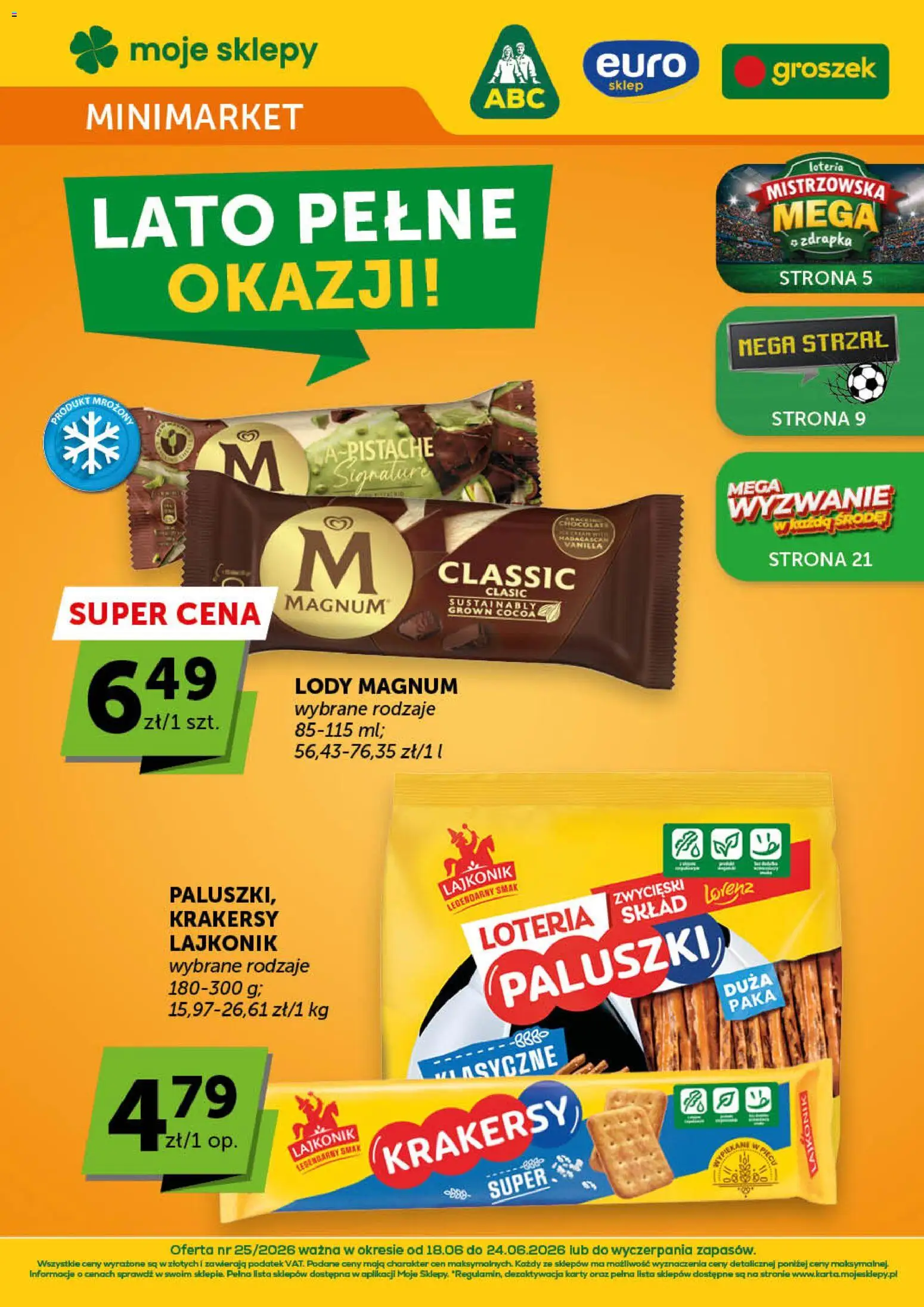 Pogląd gazetki "Groszek gazetka - Minimarket" ze sklepu Groszek ważnej od 18.06.2026