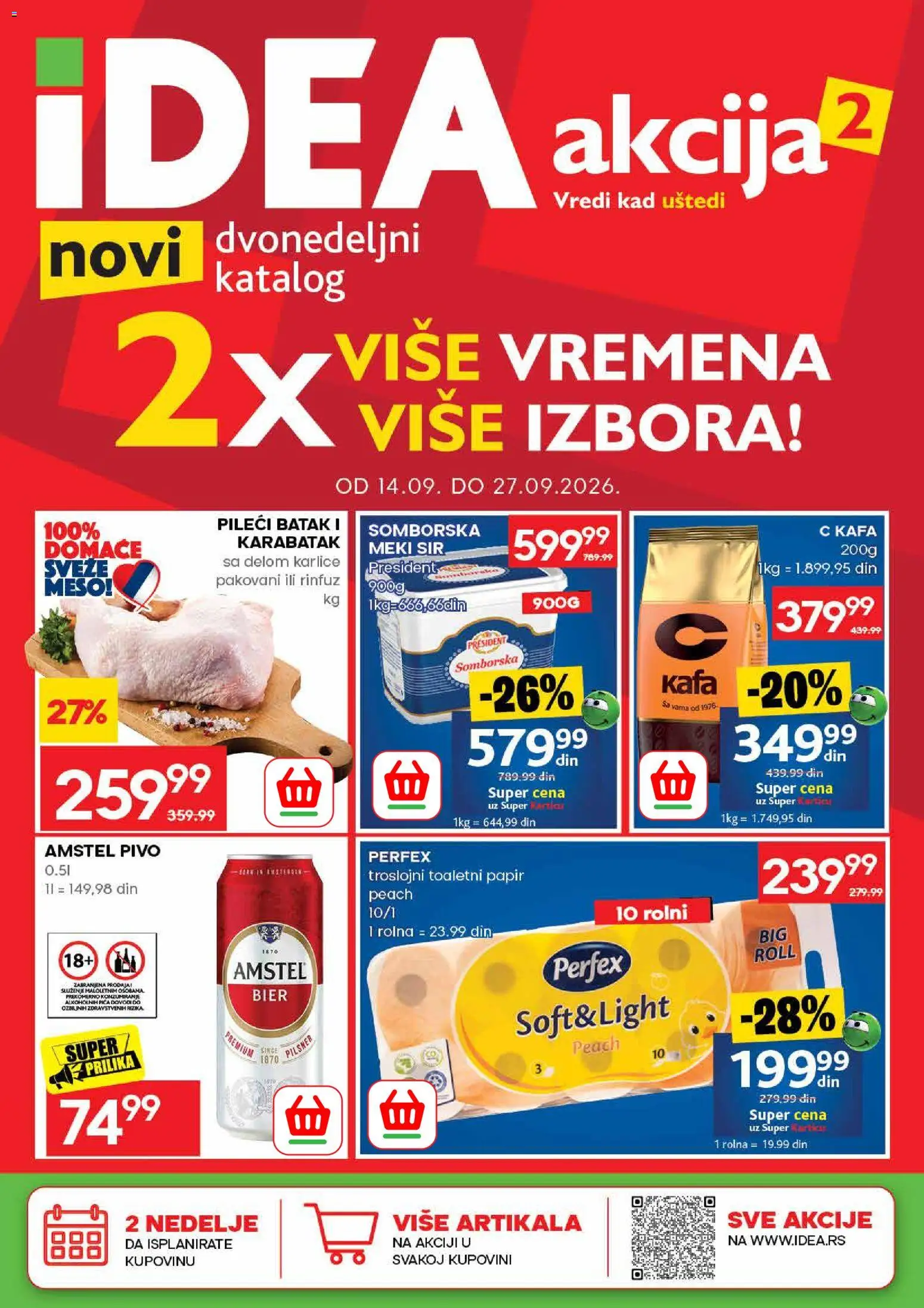 Pregled Idea kataloga - važi od 14.09.2026