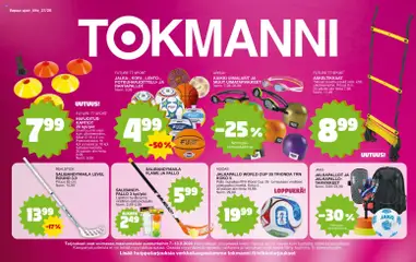 Kaupan Tokmanni Tokmanni Erikoisliite esikatselu, voimassa 07/09/2026