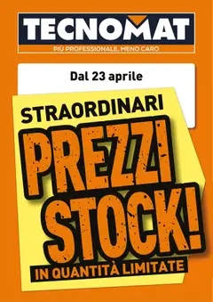 Anteprima dell'opuscolo Tecnomat catalogo dal negozio TECNOMAT valido da 23/04/2026