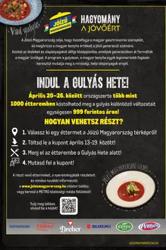 Metro - Metro Jóízű Magyarország kivonat megtekintése, amely érvényes 2026.03.23.-től