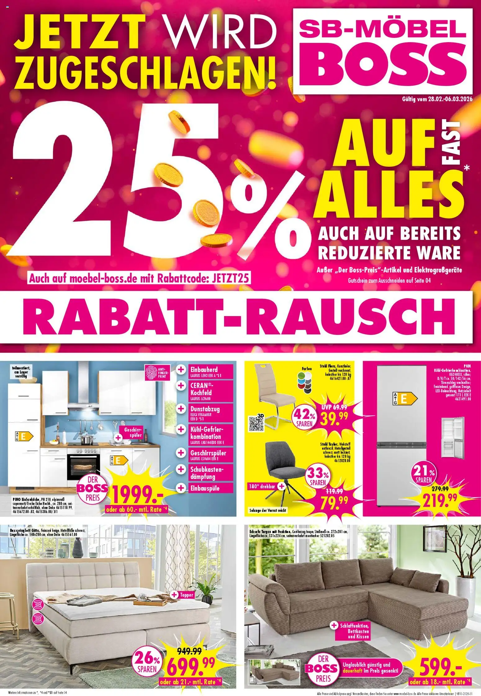 Erstaunlich Prospekt Mbel Boss Bild