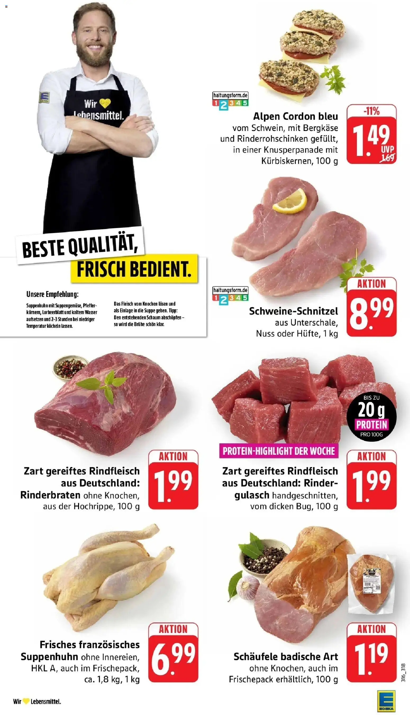 Vorschau von dem Prospekt des Geschäftes Edeka, gültig ab dem 19.10.2026