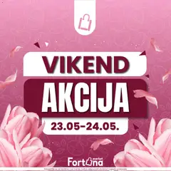 Pregled letka Fortuna Market vikend akcija trgovine Fortuna Market vrijedi od 23.05.2026