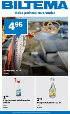 Kaupan Biltema Biltema tarjoukset esikatselu, voimassa 13/09/2026