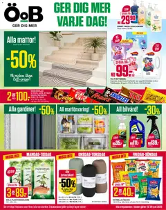Förhandsgranska reklamblad ÖoB erbjudanden från butik ÖoB gäller från 22/06/2026