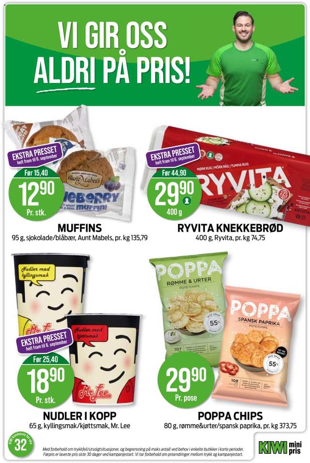 Ny Kiwi kundeavis fra 03/08