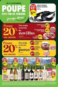 Pré-visualização do folheto da loja Pingo Doce válida a partir de 21/08/2026