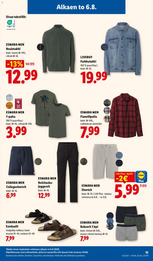 Uusi Lidl tarjouslehti alkaen 06/08