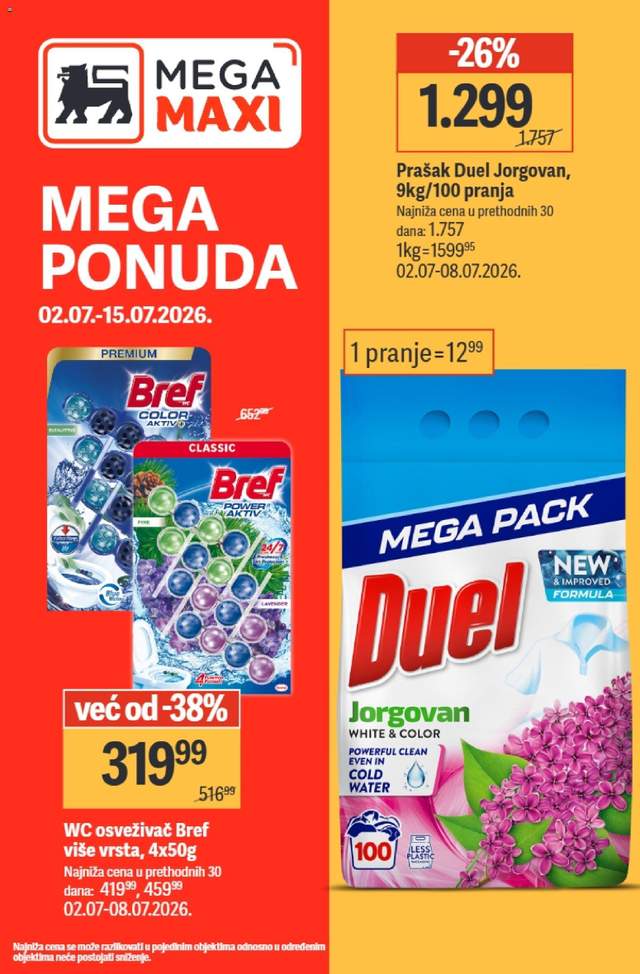 Novi Mega Maxi katalog od 02.07.