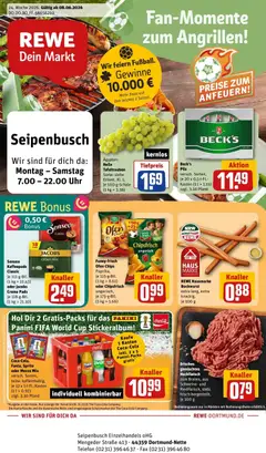 Vorschau von dem Prospekt des Geschäftes Rewe, gültig ab dem 08.06.2026