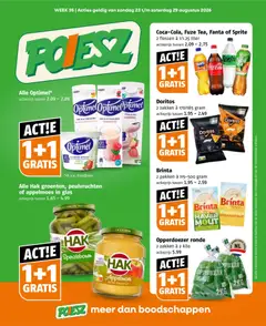 Voorbeeld van Poiesz folder van winkel Poiesz geldig vanaf 23-08-2026