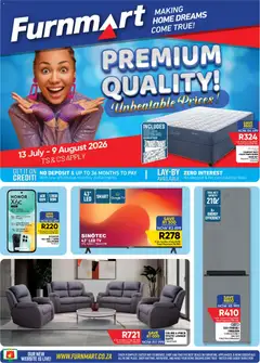 Preview of Furnmart flyer valid from 13/07/2026